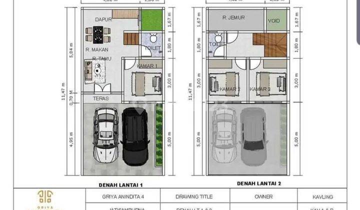 Rumah Shm 2 Lantai Depan Jalan Umum Jaktim 