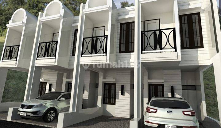 Rumah Mungil 2 Lantai Hadap Jalan Cibuburjaktim