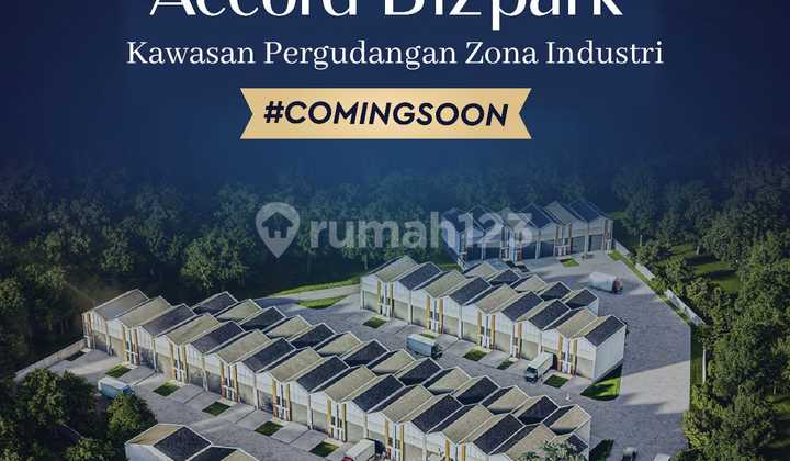 Accord Warehouse. Land Area 216m2, Building Area 144m2. Includes a 3x6m Office Space. Price 3 Billion.