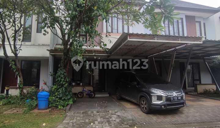 Rumah di Mozia Bsd, Sudah Renovasi Tambah Canopi, Carport 2 Mobil, Cluser Nyaman untuk Tinggal Harga Rp. 1,795M Depan Cluser Ada Kawasan Ruko yang Ramai
