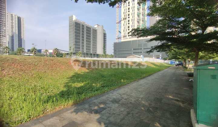 Kavling Komersial Siap Bangun di Central Business District Bsd City Satu Kawasan dengan Aeon Mall, Sebelahan dengan Apartemen Upper West Bsd