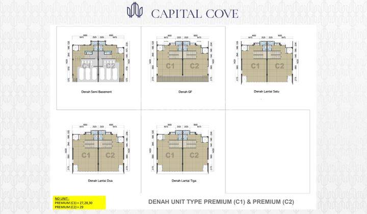 Business Loft Premium Capital Cove di Bumi Serpong Damai Tangerang Selatan 2