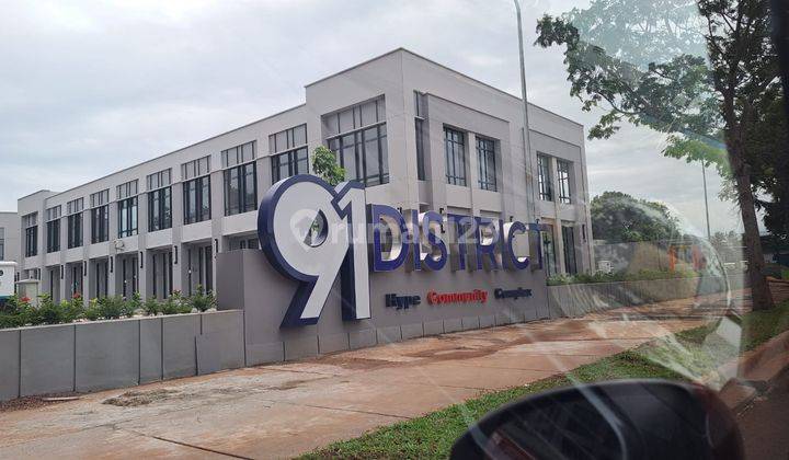 Ruko Gandeng 2 Unit di District 91 Bsd City Seberang Ice 2