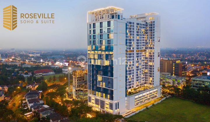 Apartemen 1 Bedroom Murah di Roseville Soho Suite, Bsd City, Fasilitas Lengkap, Lokasi Premium 2