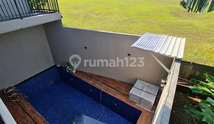 3-Story House with Pool at Bumi Puspiptek Asri, Land Area 250m², Building Area 480m², 6 Bedrooms, Rp3.5Billion, SHM Certificate 2