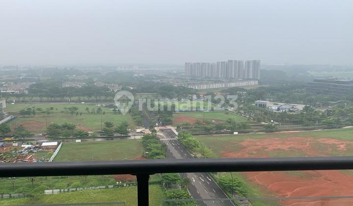 Apartemen Nempel Aeon Mall Bsd Type 3 Br+1 Furnished, Sky House Tower Claymore Bsd City Lantai 20 Harga 1,8 Miliar Nego, View City 2