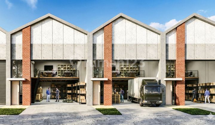 Gudang Modern Accord Bizpark - 108/72 M² + Mezanine Rp 1,5 M