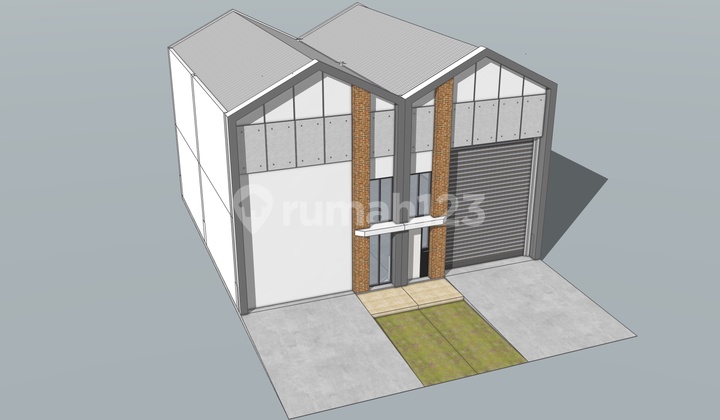 Accord Bizpark Serpong Parung Gunung Sindur Warehouse, Land Area 216m², Building Area 144m², Rp. 2.9 Billion, Suitable for Industrial Use Accord Bizpark Serpong Parung Gunung Sindur Warehouse, Land Area 216m², Building Area 144m², Rp. 2.9 Billion, Suitable for Industrial Use