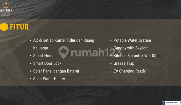 Jangan Lewatkan! Pre-Launching Matera Signature Paramount Serpong, Cluster Mewah, Lokasi Elite Gading Serpong, Harga Spesial & Unit Terbatas, Segera Hubungi Kami!  LUAS TANAH 300/HOEK 11,8Miliar 2