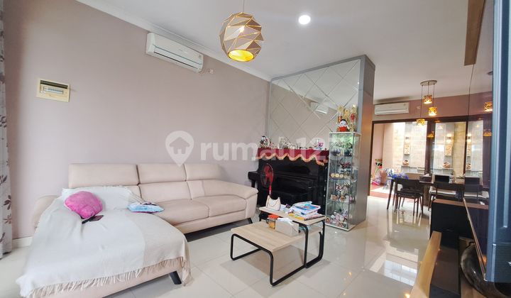 Ready-to-occupy house in Avani cluster Innika Island BSD City, land area 162m2, large building 238m2, price 3.7 billion negotiable. 2