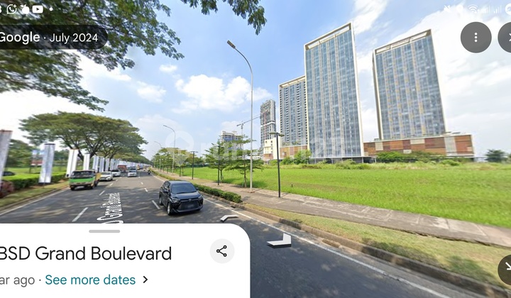 Kavling 2,5 Hektar di Tengah Kota Bsd Tangerang. 1 Menit ke Tol Bsd. Harga 22Juta Permeter Nego Tipis