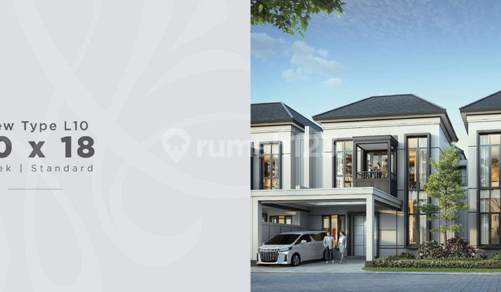 Rumah Mewah Tipe 10x18 Matera Residence Gading Serpong – 5 Kamar Tidur, Smart Home, Fasilitas Eksklusif, Dekat AEON BSD dan Tol Serpong-Balaraja 1