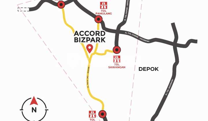 Gudang Smart Warehouse Parung untuk Umkm & Bisnis Online | 1,5 M