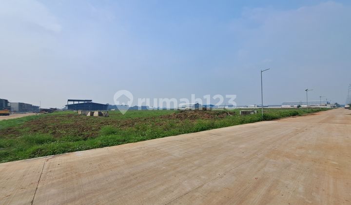Kavling Industri di Legok Tangerang Luas 7924 M2 Bentuk Kotak Siap Bangun. Jarak ke Bsd Hanya 15 Menit