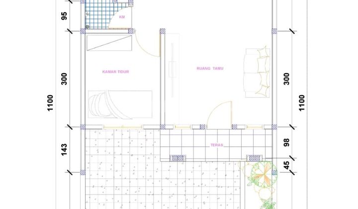 Rumah Baru Dalam Cluster Area Bintaro Jaya 2