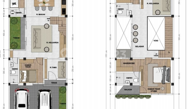 Rumah Baru Tahap Finishing Di Meruya Strategis 2