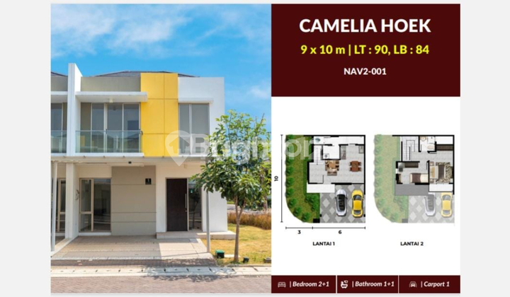 NEW HOUSE MODERN MINIMALIS DI INDO CITY PIK 2 CLUSTER MAGENTA, VIRGINIA, TAMPA, SCARLET, NASHVILLE, CLEVELAND, SAN ANTONIO, SPRINGVILLE, RIVERSIDE 1