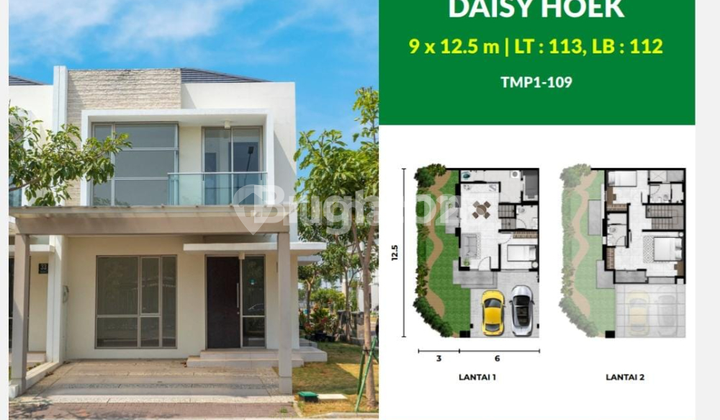 RUMAH BARU MINIMALIS CIAMIK DI PIK 2 INDOCITY CLUSTER SAN ANTONIO, SPRINGVILLE, RIVERSIDE, MAGENTA, VIRGINIA, TAMPA, SCARLET, ATLANTA 1
