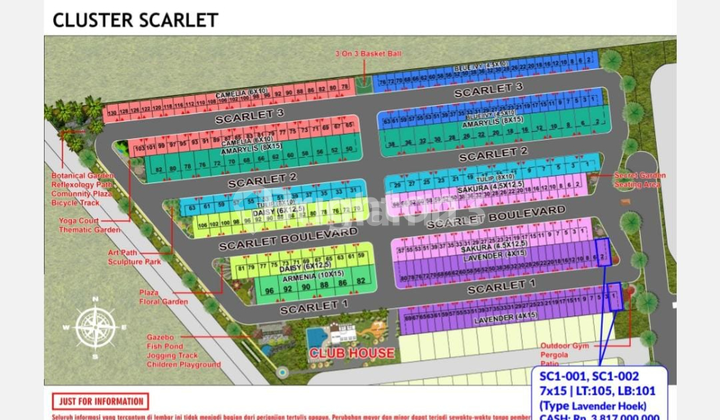 RUMAH BARU GRESS INDOCITY PIK 2 CLUSTER SCARLET LOKASI STRATEGIS 2