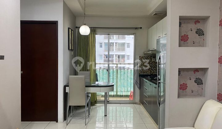 Disewakan Unit Apartemen Mgr2,Tower Flamboyan (2Br), View Kolam 1