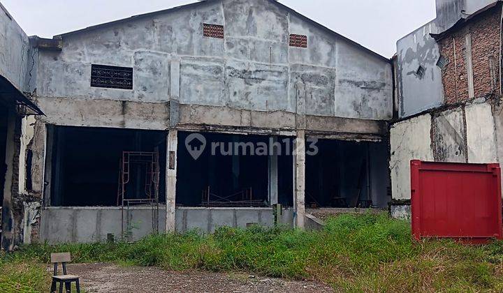 DIJUAL GUDANG/TANAH KRAMAT JAYA LUAS 950 M2 LOKASI STRATEGIS COCOK BUAT GUDANG KANTOR DLL 1