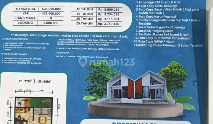 Dijual Perumahan Alam Mulia Karawang Barat Type 38 72 Lokasi Strategis Hrg Menarik 2