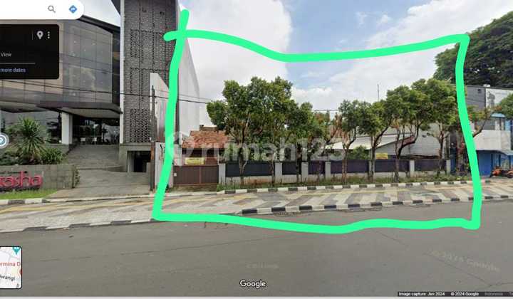 DIJUAL RUMAH TUA JL MARGONDA RAYA LT 880 LB 200 POSISI JLN RAYA KOMERSIL JRG ADA 1