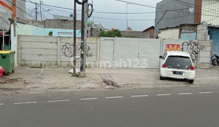 DIJUAL TANAH DI PRAMUKA RAYA LT 720 M2 LOKASI STRATEGIS KOMERSIL COCOK BUAT BANGUN SHOWROOM KANTOR GEDUNG DLL