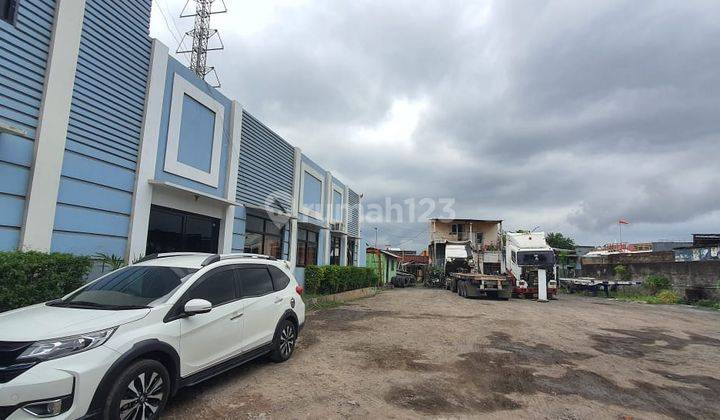 DIJUAL TANAH KAVLING PEGANGSAAN DUA LUAS 1186 M2 CONTAINER LEWAT STRATEGIS HRG MENARIK 1