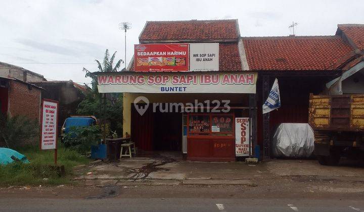 Ruko dijual lokasi pinggir jalan raya Buntet Astanajapura 1