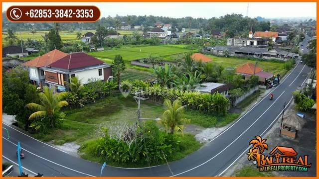 View of Rice Fields and Mountains 550 M2 in Sukawati Ubud 2