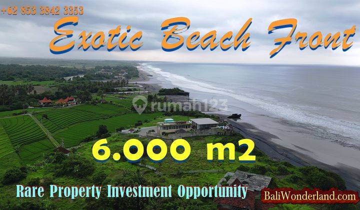 6,000 M2 Beachfront Land Near the Tanah Lot Tourist Attraction 1