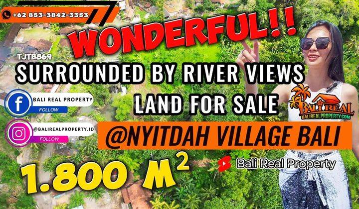 1,860 M2 With Jungle And River View In Kediri Tabanan 1