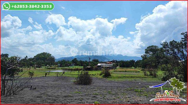 Tepi Pantai View Gunung 2,300 M2 di Kusamba 2