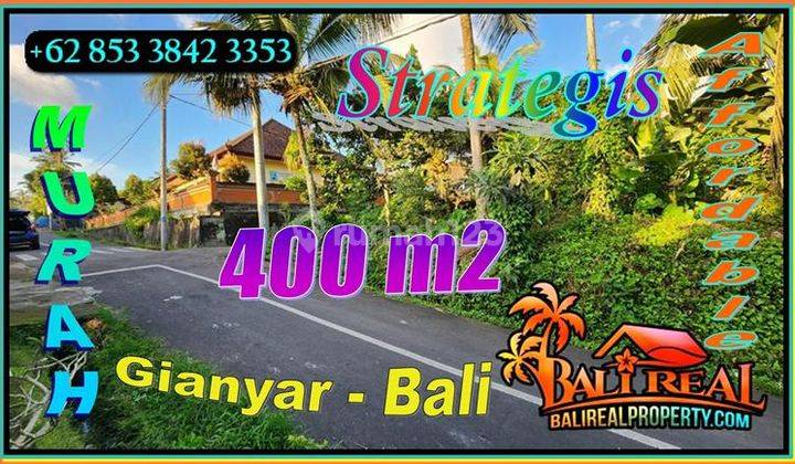 Suitable For A Residence Or Villa, Cheap Land For Sale In Gianyar 1