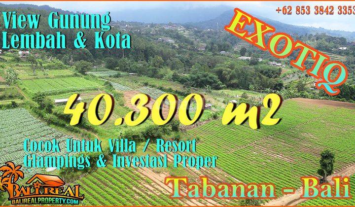 Under Market Price 40,300 Sqm In Baturiti Tabanan 1