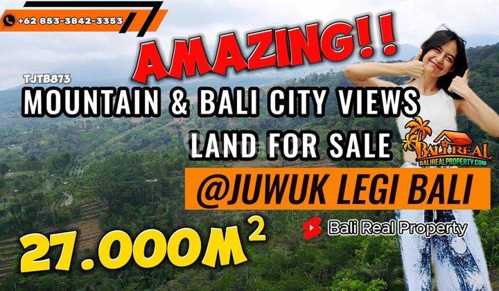 Magnificent Mountain And Jungle View In Baturiti Tabanan 1