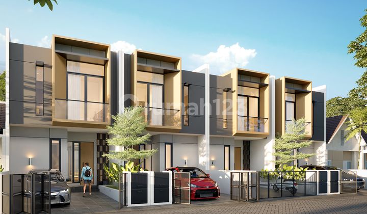 Rumah Baru Modern Darmo Permai Surabaya Barat 1
