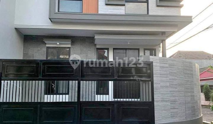 Rumah Baru Gress Modern Minimalis Nginden Intan Row Jalan Lebar 1