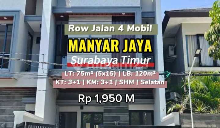 Modern Minimalist New House Manyar Jaya East Surabaya Modern Minimalist New House Manyar Jaya East Surabaya