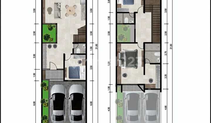 Rumah Baru Modern Darmo Permai Surabaya Barat 2