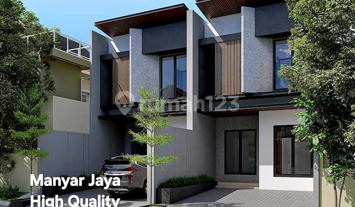 Rumah Baru Modern Minimalis Manyar Surabaya Timur