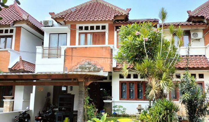 Rumah 2lt etnik Bali di Cirendeu 1