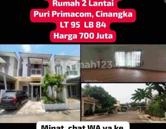 Rumah 2lt Di Cluster Cinangka 1