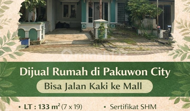Dijual Rumah Pakuwon City Dekat Mall 1