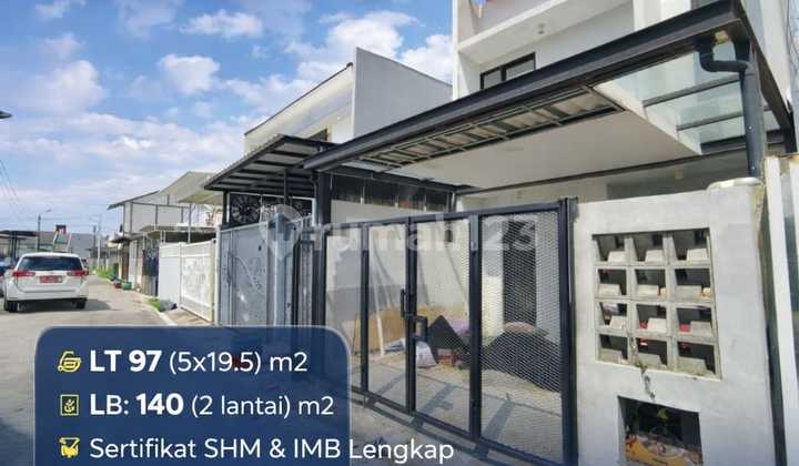 Cheapest! 2-Story House in Gununganyar Tambak Under 1 Billion