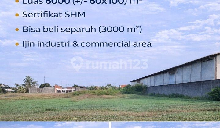 Dijual Lahan Tanah Commercial / Industri di Raya By Pass Krian Dijual Lahan Tanah Commercial / Industri di Raya By Pass Krian