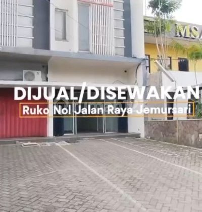 Dijual / Disewakan Ruko Raya Jemursari Surabaya