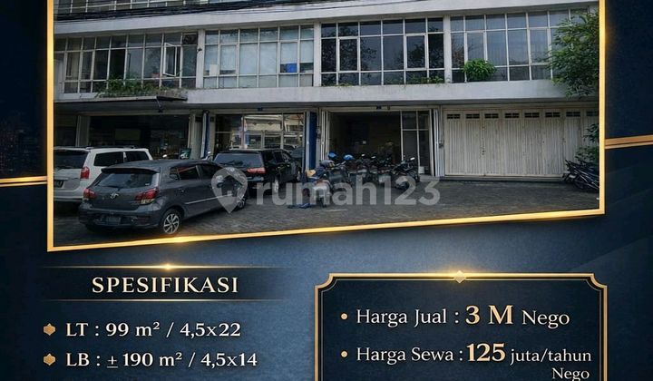 For Sale / For Rent Ruko Rungkut Asri Tengah 1