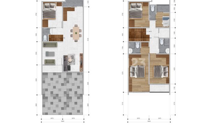 Rumah Brand New, di Tebet 2